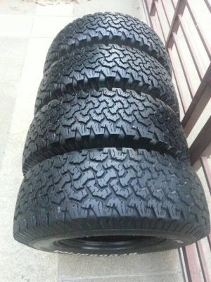 ขายยาง 15  bf goodrich 31 at  ปี 2010