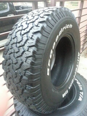 ขายยาง 15  bf goodrich 31 at  ปี 2010