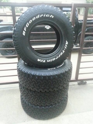 ขายยาง 15  bf goodrich 31 at  ปี 2010