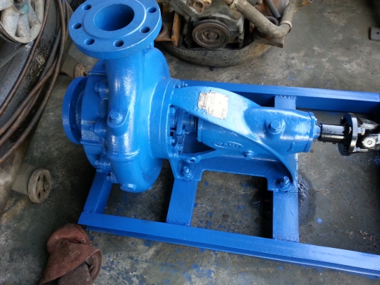 ขายเครื่องสูบน้ำขนาดเข้า 4 นิ้ว ออก 3 นิ้ว 2 ใบพัด อัดแรงสูบลึก ส่งไกล