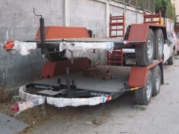 ขาย -หางเทรเลอร์ พ่วงลาก สำหรับบรรทุก รถขุด รถแบคโฮ ขนาดเล็ก PC 10-40 รับน้ำหนักได้ดี เหล็กหนา แข็งแรง ราคา 82,000 บาท ขาย -หางเทรเลอร์ พ่วงลาก สำหรับบรรทุก รถขุด รถแบคโฮ ขนาดเล็ก PC 10-40 รับน้ำหนักได้ดี เหล็กหนา แข็งแรง ราคา 82,000 บาท