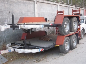 ขาย -หางเทรเลอร์ พ่วงลาก สำหรับบรรทุก รถขุด รถแบคโฮ ขนาดเล็ก PC 10-40 รับน้ำหนักได้ดี เหล็กหนา แข็งแรง ราคา 82,000 บาท ขาย -หางเทรเลอร์ พ่วงลาก สำหรับบรรทุก รถขุด รถแบคโฮ ขนาดเล็ก PC 10-40 รับน้ำหนักได้ดี เหล็กหนา แข็งแรง ราคา 82,000 บาท