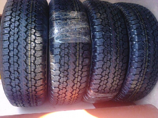 ยางบิดโตน245 70 16ป้ายแดงๆปี13