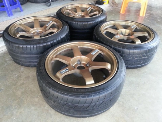 TE37ขอบ18 งานROTA  หน้า8.5หลัง10