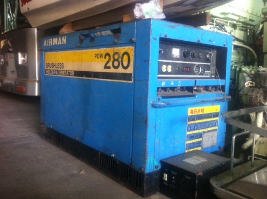 เครื่องปั่นไฟ Airman 9.9Kva เชื่อม+แสง