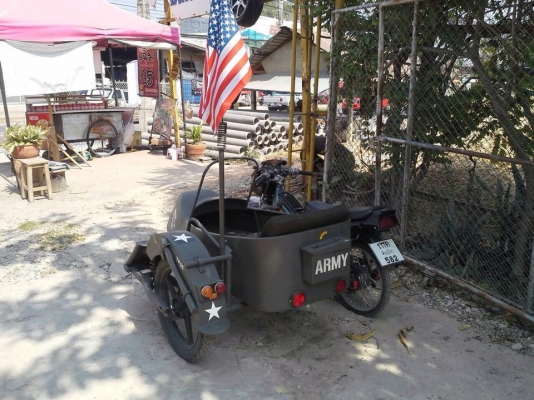 มอเตอร์ไซค์ทหาร