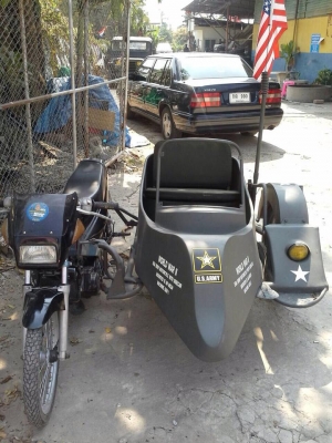 มอเตอร์ไซค์ทหาร