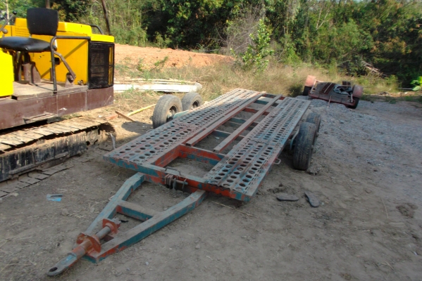 ขายด่วนรถแบคโฮPC35ขายพร้อมรถลาก4ล้อเล็ก