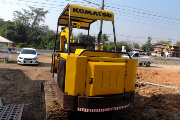 ขายด่วนรถแบคโฮPC35ขายพร้อมรถลาก4ล้อเล็ก