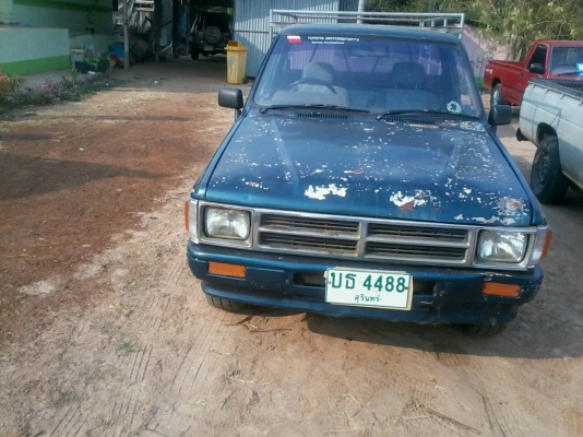 ***ขายแล้วครับขอบคุณ Truck2hand ขาย กระบะตอนเดียว TOYOTA HERO 2.4 ไมล์หลุมเดียว เครื่องแน่นมากๆ ไม่มีเยิ้ม แห้งจัด ช่วงล่างแน่นไม่ส่ายคัสซีสวยเดิมไม่ปะไม่ดาม กระบะเลสสภาพดีไม่มีผุ หัวเก๋งดีภายในสวยคอนโซลครบ พ.ธรรมดา ยางดี4เส้น สีสันพอใช้ มีลอกบ้าง ประตูขว