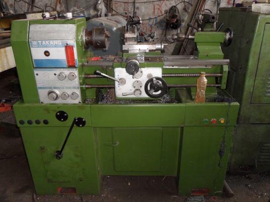 ขายครับขาย เครื่องกลึง takung 4 ฟุต นิ้ว-มิล สภาพใช้งาน 46000 บาท
