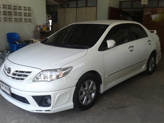 ขายดาวน์ รถเก๋งTOYOTA NEW ALTIS 1.6E CNG ปี2013 สีขาว ชุดแต่งTRD ใช้งานไมล์20,700 km. ขายดาวน์ 200,000บาทผ่อนงวด/ละ10,600x57งวด,ส่งไปแล้ว15งวด สนใจติดต่อ:082-3223112,094-5324914(คุณนิเทพ)