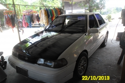 แยกขายทำ อะไหล่ ฮุนได excel สีขาว รถขับได้ครับ