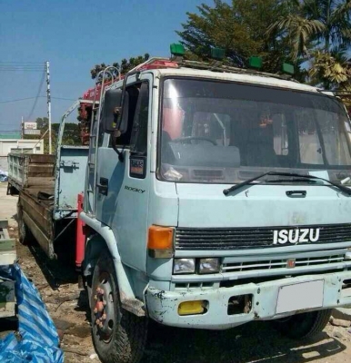 ขาย รถบรรทุก ติดเครน ISUZU ROCK