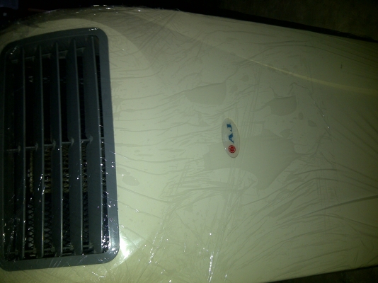 แอร์เคลื่อนที่ AJ ขนาด 12000 BTU. สภาพพร้อมใช้อุปกรณ์ครบ