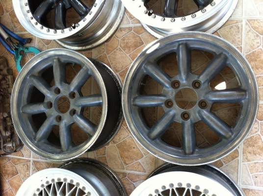 ขายล้อขอบ15 5รู114 3คู่  กล้วย กับรายรังผึ้ง