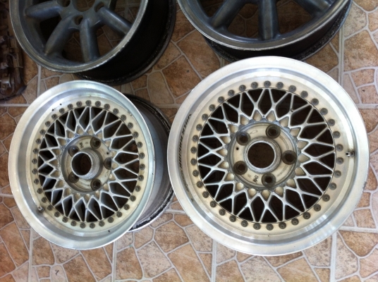 ขายล้อขอบ15 5รู114 3คู่  กล้วย กับรายรังผึ้ง