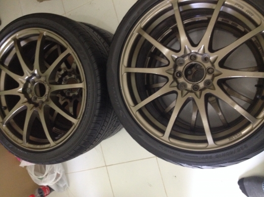 ขายล้อแม็ก CE28 พร้อมยาง 18 4/100/114