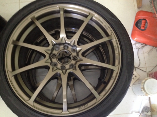 ขายล้อแม็ก CE28 พร้อมยาง 18 4/100/114