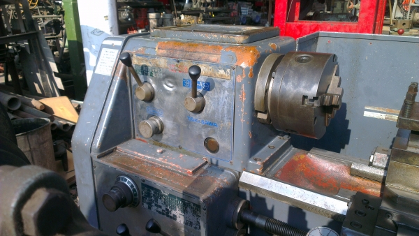 Sell> ขายแท่นกลึงมือสอง Takisawa Japan 4 ฟุต 2 เพลา มีเบลค มีตัวหยุดอัตโนมัติ สภาพสวย นครปฐมครับ