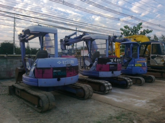 ขาย รถแมคโคขนาดเล็ก PC30 PC50 PC75 เก่านอกมีเอกสาร มีหลายคันให้เลือก รับทำไฟแนนร์ให้ครับ