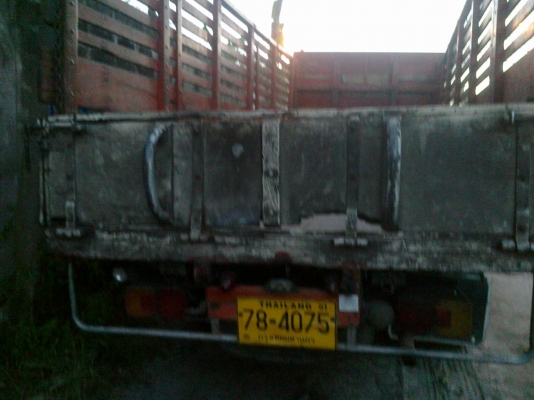 เก็บไว้บรรทุกปุ๋ย HINO KM350 เครื่องDQ100  110ม้า  หน้า F หลังF  ยางดี7เส้น