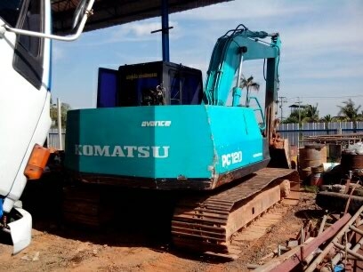 KOMATSU PC120-5 ตัวเดินใหญ่คอนโทรนสั้น ไฟฟ้าครบรถสวย