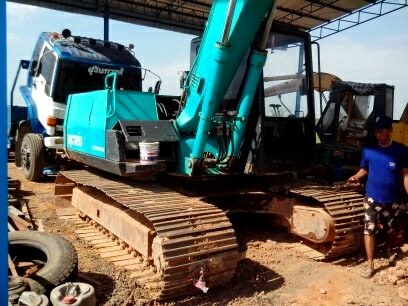 KOMATSU PC120-5 ตัวเดินใหญ่คอนโทรนสั้น ไฟฟ้าครบรถสวย