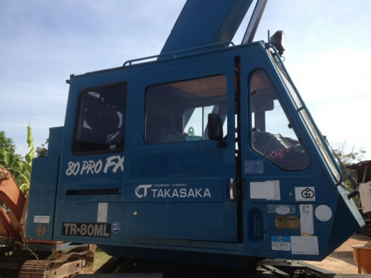ขายด่วนรถเครน4ล้อTADANO TR80ML-1 เก่าญี่ปุ่น 8ตันเต็ม พร้อมใช้