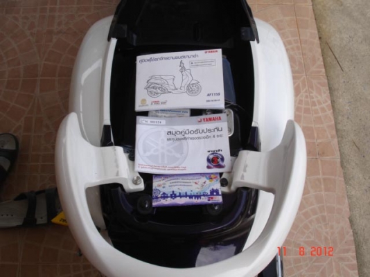 new fino classic ปี 2012 สีขาวม่วง รถเกรด A ราคา 32500 บาท โทร.0819858268,0800130001