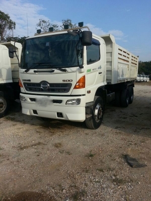 รถฮีโน่ 10 ล้อดั๊ม 380 แรงม้า  ปี 54  วิ่ง 200000 กว่าโล สนใจติดต่อ 081 - 607915