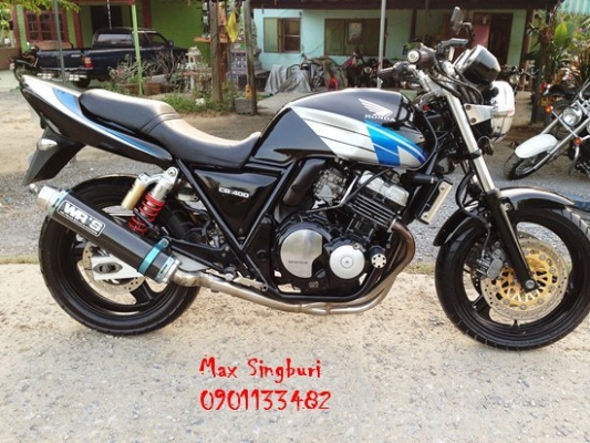 แม็กสิงห์บุรี//CB400 ปี94 สภาพสวยมากๆๆ พร้อมของแต่ง อินวอย+สรรพาสมิตรแท้ๆ ด่วนๆ