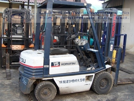 ขาย รถโฟล์คลิฟท์ KOMATSU รุ่น FG15-15