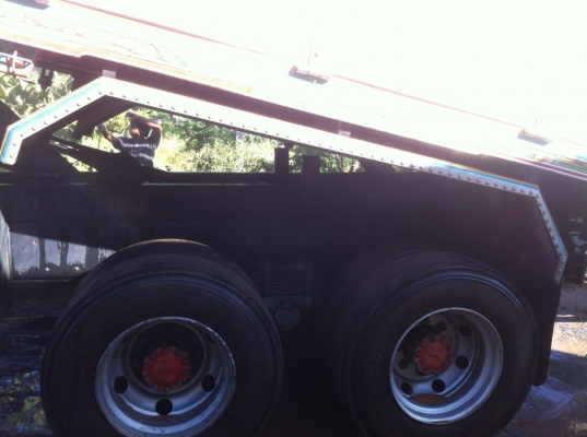 ขาย อีซุ 320 แรง P11C / ปี 2555 ( พ่วงแม่ลูก 22 ล้อดั๊มเกษตร 3 เพลา )