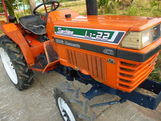 รถไถคูโบต้า เก่่าเก็บรุ่น L-1 22 พร้อมผาน 5 ราคา 101,800 บาท