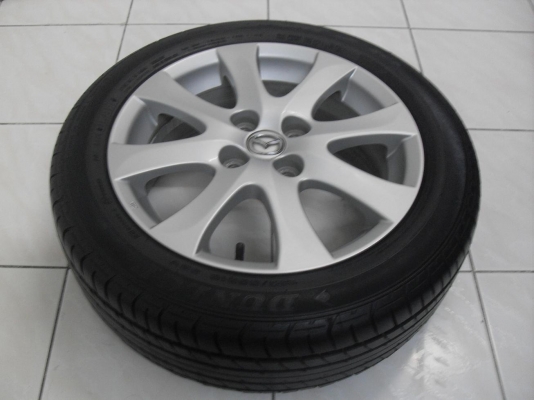 ล้อแม็ก Mazda 2 ขอบ 15 พร้อมยางปี 10 ล้อแม็ก Mazda 2 ขอบ 15 พร้อมยางปี 10