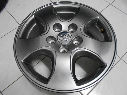 ล้อแม็กเปล่า vigo champ ขอบ 16 (ไฮเปอร์แบล็ค)ถอดป้ายแดง