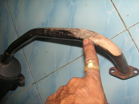 ท่อไอเสียฮอนด้าคลิก ท่อไอเสียฮอนด้าคลิก