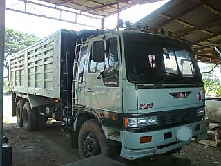 ขายรถ 10 ล้อ 2 เพลา กระบะเหล้กดั้ม HINO FM3M สภาพสวย เดิมๆ สีเดิม