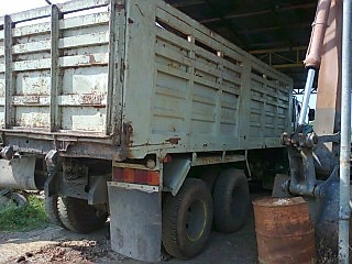 ขายรถ 10 ล้อ 2 เพลา กระบะเหล้กดั้ม HINO FM3M สภาพสวย เดิมๆ สีเดิม