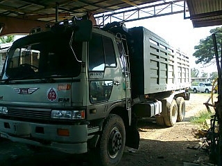 ขายรถ 10 ล้อ 2 เพลา กระบะเหล้กดั้ม HINO FM3M สภาพสวย เดิมๆ สีเดิม