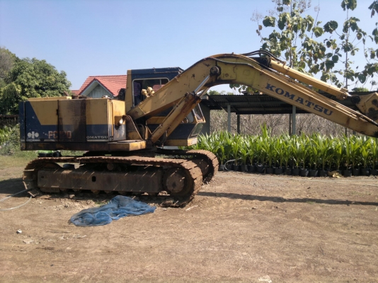 ขายรถแบคโฮ KOMATSU PC-120-2 เอกสารเล่มทะเบียน รถสวยประมาณ 80\% lสนใจโทร