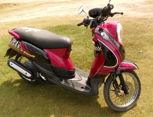 ขาย ฟีโน่ สปอร์ต Fino (สี ม่วง-ดำ)เครื่องเดิมๆ แน่นๆ สีสวยทั้งคัน ไม่ค่อยได้ใช้ ราคา 15,500 บาท T. 081-1917015