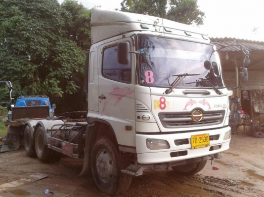 ขาย HINO MEGA หัวลาก ปี 48 เครื่อง 320 แรงม้า  วิ่ง 500,000 กิโลเมตร
