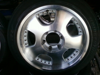 แม็ครถตู้6รู เก่าญีปุน ยูโรลาย ไม่มีฝาครอบ