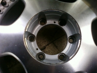 แม็ครถตู้6รู เก่าญีปุน ยูโรลาย ไม่มีฝาครอบ