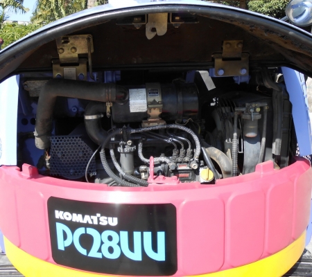 ขายรถขุด KOMUTSU PC 28 UU-2E (รุ่นพิเศษ)เก่านอกพร้อมใช้งาน