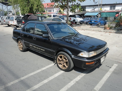 ด่วนขายถูกๆTOYOTA โดเรม่อน GTi แท้ 4A 1.6M-T+LPGประหยัดขับดี