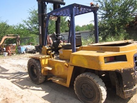 ขาย-รถยกโฟล์ทลิฟต์ DALIAN: CPCD60AA ขนาด 6 ตัน เครื่อง ISUZU 6 สูบ มือสองเก่าญี่ปุ่น ยางหน้าคู่