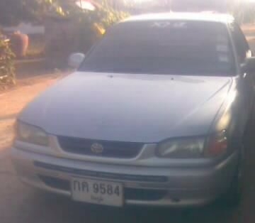 TOYOTA COROLLA - HI-TORQUE 1.5 GXi MT ปี 96 เกียร์ธรรมดา ติดแก๊ส LPG ลงเล่มครบถูกต้องพร้อมโอนประหยัดสุดสุด เครื่องแน่นแรงดี ภายในเก๋งสวยครบ แอร์เย็น พวงมาลัยเพาเวอร์ รถไม่มีชนหนัก ช่วงล่างดียางสภาพ 70\% พร้อมใช้งาน เอกสารทะเบียนภาษีครบพร้อมโอนครับ